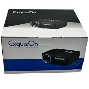 ExQuizOn Projector In Box With Manual And Remote‎